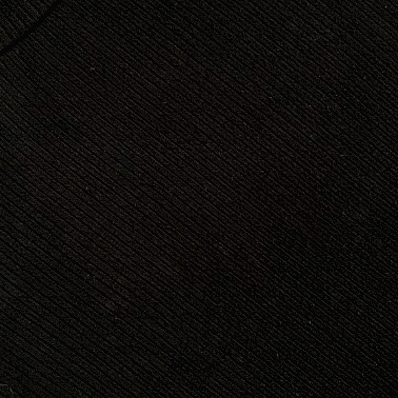 Rib Knit Black bodysuit - Picture 2 of 2